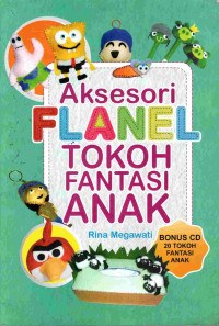 Image of Aksesori flanel tokoh fantasi anak