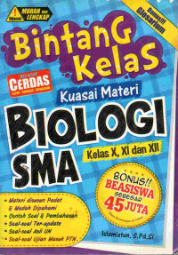 Image of Bintang kelas kuasai materi Biologi SMA kelas x, xi, dan xii