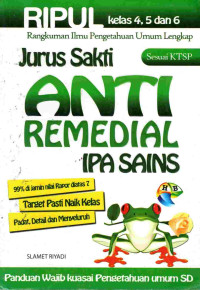 Image of RIPUL : jurus sakti anti remedial IPA sains
