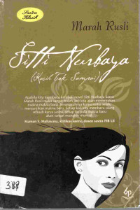 Image of Sitti Nurbaya : kasih tak sampai