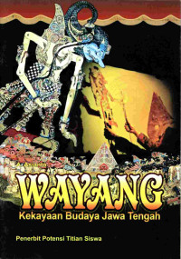 Image of Wayang kekayaan budaya jawa tengah